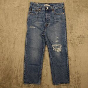 Levi’s Jeans Ribcage Straight Ankle | High Rise | Women's Size 29 Premium Big E‎